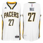 Camiseta Indiana Pacers Hill #27 Blanco