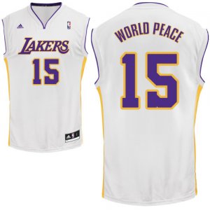 Camiseta Blanco WorldPeace Los Angeles Lakers Revolution 30