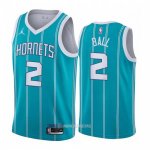 Camiseta Charlotte Hornets LaMelo Ball #2 Icon 2020-21 Verde