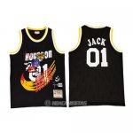 Camiseta Houston Rockets x Cactus Jack #01 Negro
