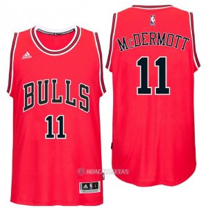 Camiseta Chicago Bulls McDermott #11 Rojo