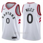 Camiseta Toronto Raptors Cj Miles #0 Association 2017-18 Blanco