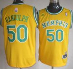 Camiseta ABA de Randolph Memphis Grizzlies #50 Amarillo