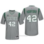 Camiseta Manga Corta Boston Celtics Horford #42 Gris