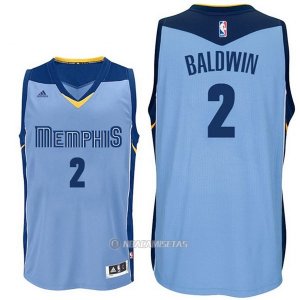 Camiseta Memphis Grizzlies Baldwin #2 Azul