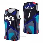 Camiseta Brooklyn Nets Kevin Durant #7 Ciudad 2023-24 Negro