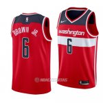 Camiseta Washington Wizards Troy Brown #6 Icon 2018 Rojo