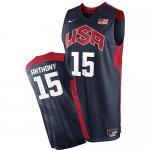 Camiseta de Anthony USA NBA 2012 Negro