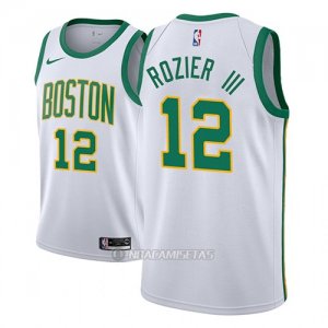 Camiseta Boston Celtics Terry Rozier III #12 Ciudad 2018-19 Blanco