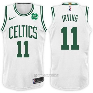 Nike Camiseta Boston Celtics Irving #11 2017-18 Blanco