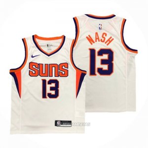 Camiseta Phoenix Suns Steve Nash #13 Icon Violeta