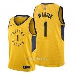 Camiseta Indiana Pacers T.j. Warren #1 Statement Oro