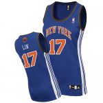Camiseta Mujer de Lin New York Knicks #17 Azul