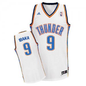 Camiseta Oklahoma City Thunder Ibaka #9 Blanco