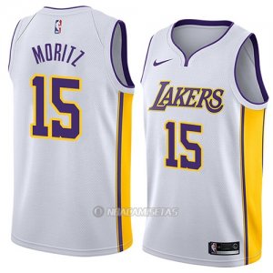 Camiseta Los Angeles Lakers Wagner Moritz #15 Association 2018 Blanco