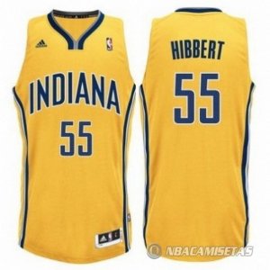 Camiseta Amarillo Hibbert Indiana Pacers Revolution 30