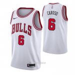 Camiseta Chicago Bulls Ayo Dosunmu #12 Association 2021 Blanco