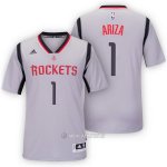 Camiseta Manga Corta Houston Rockets Ariza #1 Gris