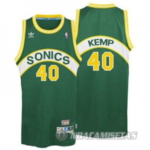 Camiseta Seattle Sonics Kemp Verde