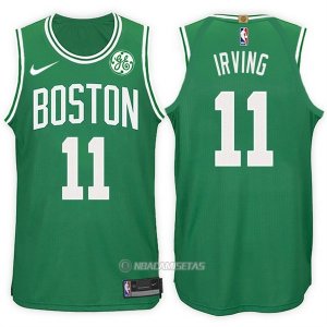 Nike Camiseta Boston Celtics Irving #11 2017-18 Verde