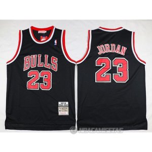 Camiseta Chicago Bulls Jordan Retro #23 Negro