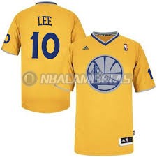 Camiseta Lee Golden State Warriors #10 Amarillo